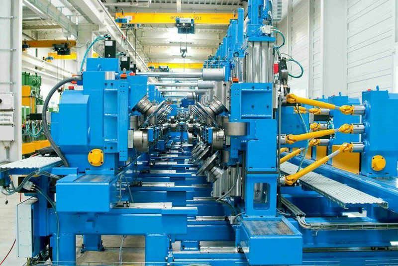 rolling shutter roll forming machine_