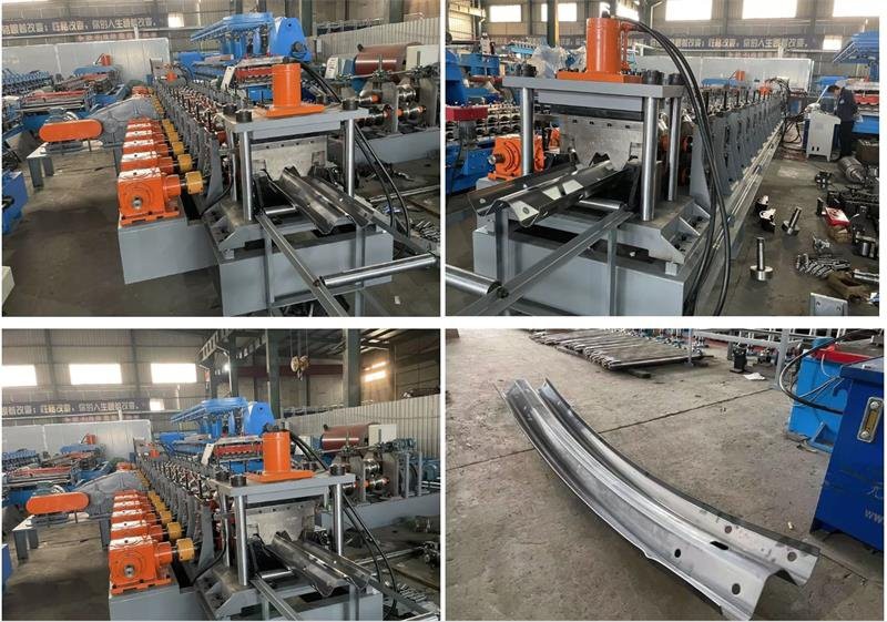 Highway Guardrail Roll Forming Machine