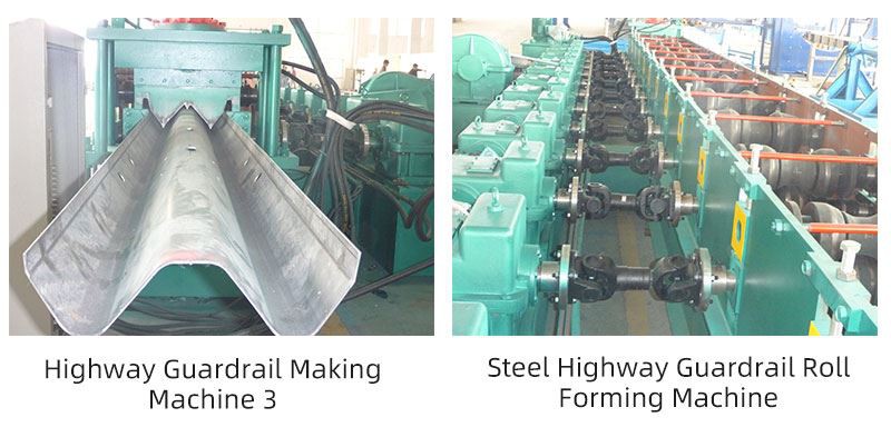 Highway Guardrail Making Machine Steel Highway Guardrail Roll Forming Machine