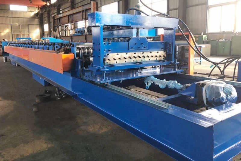 corrugated steel sheet rollformer