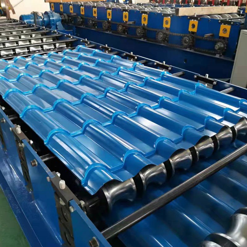 Steel Tile Roof Sheet Roll Forming Machine (3)